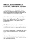 MINNESOTA SPECIAL ENGINEER BOILER LICENSE 2026 COMPREHENSIVE ASSESSMENT
