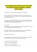 VATI COMPREHENSIVE PREDICTOR NCLEX QUESTIONS WITH CORRECT DETAILED ANSWERS A&plus; VERIFIED LATEST VERSION
