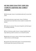 MO BAIL BOND EXAM STUDY GUIDE 2026 COMPLETE QUESTIONS AND CORRECT ANSWERS