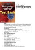 Applied Pathophysiology 3rd Edition Braun Test Bank &ndash; Verified Questions & Answers 2026&sol;2027