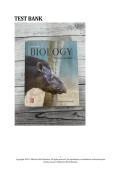 Biology&colon; The Essentials 4th Edition Test Bank &ndash; Verified Questions & Answers 2026&sol;2027