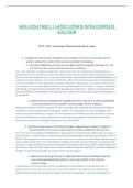 WGU D253 TASK 1 &vert; LATEST UPDATE WITH COMPLETE SOLUTION