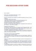 PCB 3233 EXAM 4 STUDY GUIDE&period;