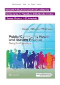 TEST BANK For Public &sol; Community Health and Nursing Practice&colon; Caring for Populations&comma; 3rd Edition&comma; Christine L&period; Savage&comma; Verified Chapters 1 - 22&comma; Complete Newest Version