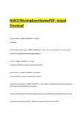 NUR 219 Nursing Exam Review PDF &ndash; Instant Download&period;