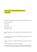NUR 219 EXAM SMART PASS A&plus; GRADES&period;