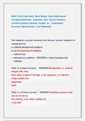 RADT 1010 Final Exam &vert; Most Recent  Exam 2026 Actual   Complete Real Exam  Questions  And  Correct Answers   &lpar;Verified Answers&rpar; Already  Graded  A&plus;  &vert; Guaranteed  Success&excl;&excl; Newest Exam &vert; Just Released&excl;&excl;