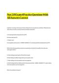 Nur 219 Exam 4 Practice Questions With All Answers Correct&period;