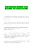 PEER RECOVERY PRACTICE EXAM QUESTIONS AND ANSWERS GRADE &plus;&period;