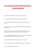 Peer Support Specialist Certification Dumps &ndash; Instant Download&period;