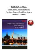 Full Solution Manual for Modern Advanced Accounting in Canada&comma; 10th Edition by Darrell Herauf and Chima Mbagwu &vert; Complete Chapter-by-Chapter &lpar;Ch 1-12&rpar; &vert; Verified Answers &vert; Detailed Rationales &vert; Updated 2026 Version
