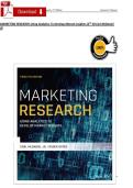 Full Instructor&rsquo;s Manual for Marketing Research&colon; Using Analytics to Develop Market Insights&comma; 12th Edition by Carl McDaniel Jr&period; and Roger Gates &vert; Complete Chapter-by-Chapter &lpar;Ch 1-15&rpar; &vert; Verified Answers &vert; Detailed Analytics Insights &vert; Updated 2026 Version