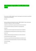 Peer Support Specialist Certification Exam Study