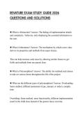 REVATURE EXAM STUDY GUIDE 2026 QUESTIONS AND SOLUTIONS