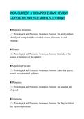 RICA SUBTEST 3 COMPREHENSIVE REVIEW QUESTIONS WITH DETAILED SOLUTIONS