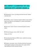 RICA SUBTEST 3 EXAMINATION TEST 2026 QUESTIONS WITH ANSWERS GRADED A&plus;