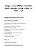 ATI TEAS 7 Reading Section&colon; Study  Guide&comma; Tips&comma; and Practice Questions 