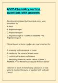 ASCP-Chemistry section questions with answers