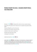 Shadow Health Tina Jones &ndash; Complete Health History Case Study 2026