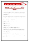 CEH Questions & Answers 100&percnt; Solved