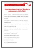 Dynatrace Associate Cert Questions and Answers 100&percnt; PASS