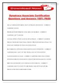 Dynatrace Associate Certification Questions and Answers 100&percnt; PASS