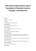 WGU Early Literacy Methods &lpar;D669&rpar;&colon;  The Ultimate Guide to Powerful&comma;  Research-Based Reading Instructions