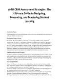 WGU Early Literacy Methods &lpar;D669&rpar;&colon;  The Ultimate Guide to Powerful&comma;  Research-Based Reading Instruction
