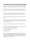 NUR 520 PRACTICE EXAM ACTUAL QUESTIONS AND ANSWERS&period;