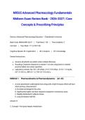 NR565 Advanced Pharmacology Fundamentals Midterm Exam Review Bank - 2026-2027 &vert; Core Concepts & Prescribing Principles