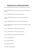 NURSING 203 QUIZ 1 QUESTIONS AND ANSWERS