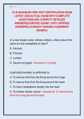 ITLS ADVANCED PRE-TEST CERTIFICATION EXAM  LATEST 2026 ACTUAL EXAM WITH COMPLETE  QUESTIONS AND CORRECT DETAILED  ANSWERS&vert;&vert;VERIFIED EXAM&excl;&excl; &lpar;100&percnt; VERIFIED  ANSWERS&rpar; &vert;ALREADY GRADED A&plus;&vert;&vert;NEWEST  EXAM&excl;&excl;&excl;&vert;&vert; 