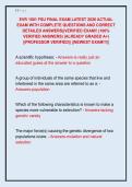 EVR 1001 FSU FINAL EXAM LATEST 2026 ACTUAL  EXAM WITH COMPLETE QUESTIONS AND CORRECT  DETAILED ANSWERS&vert;&vert;VERIFIED EXAM&excl;&excl; &lpar;100&percnt;  VERIFIED ANSWERS&rpar; &vert;ALREADY GRADED A&plus;&vert;  &vert;&vert;PROFESSOR VERIFIED&vert;&vert; &vert;&vert;NEWEST EXAM&excl;&excl;&excl;&vert;&vert;