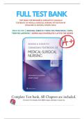 Latest Update 2026 &vert; Graded A&plus; Exam Prep &mdash; Brunner & Suddarth&rsquo;s Canadian Textbook of Medical-Surgical Nursing 4th Edition Test Bank