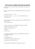GEB 3213 EXAM 2 TRAMMELL QUESTIONS AND ANSWERS