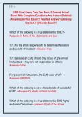   EMD Final Exam Prep Test Bank 3 Newest Actual  Exam With Complete Questions And Correct Detailed  Answers&vert;&vert;Verified Exam&excl;&excl;&excl; &lpar;Verified Answers&rpar; &vert;Already  Graded A&plus;&vert;&vert;Newest Exam&excl;&excl;&excl;