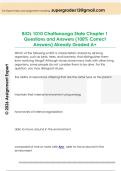 BIOL 1010 Chattanooga State Chapter 1  Questions and Answers &lpar;100&percnt; Correct  Answers&rpar; Already Graded A&plus;