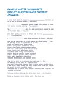 NURSING 102 FINAL EXAM QUESTIONS AND CORRECT ANSWERS