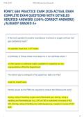 FDNYC G60 PRACTICE EXAM 2026 ACTUAL EXAM  COMPLETE EXAM QUESTIONS WITH DETAILED  VERIFIED ANSWERS &lpar;100&percnt; CORRECT ANSWERS&rpar;  &sol;ALREADY GRADED A&plus;