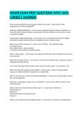 NDAEB EXAM PREP QUESTIONS WITH 100&percnt; CORRECT ANSWERS