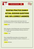 PACKAGE DEAL&colon;&colon;&colon; ILLINOIS ROOFING EXAMS ACTUAL 2026 UPDATE