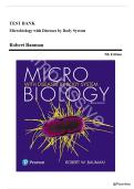 Test Bank -  Microbiology with Diseases by Body System&comma; 5th Edition by Robert W&period; Bauman &vert; All Chapters 1&ndash;26&period;