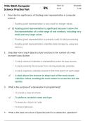 WGU D684 COMPUTER SCIENCE &vert; OBJECTIVE ASSESSMENT &lpar;OA&rpar; &vert; ACTUAL QUESTIONS AND ANSWERS &vert; 2026 UPDATE &vert; 100&percnt; CORRECT