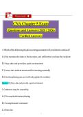 CNA Chapter 5 Exam Questions and Answers &lpar;2025&sol;2026&rpar; &lpar;Verified Answers&rpar;&period;