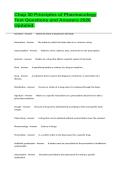 Chap 30 Principles of Pharmacology Test Questions and Answers 2026 Updated&period;