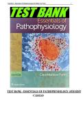 Test Bank for Essentials of Pathophysiology&colon; Concepts of Altered Health States &lpar;4th Edition&rpar;