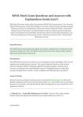MPJE Mock Exam &lpar;2026&sol;2027&rpar; &ndash; Multistate Pharmacy Jurisprudence Examination &vert; Questions&comma; Answers & Explanations