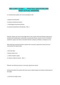 MED SURG&period; EXAM 3 &lowbar;&lowbar; PRACTICE QUESTIONS AND RIGHT ACTUAL ANSWERS&period;