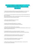 CRASH COURSE U&period;S&period; HISTORY -1 EXAM WITH COMPLETE QUESTIONS AND ANSWERS GRADED