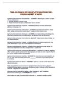 FAML 400 EXAM 2 WITH COMPLETE SOLUTIONS 100&percnt; VERIFIED LATEST UPDATE&excl;&excl;